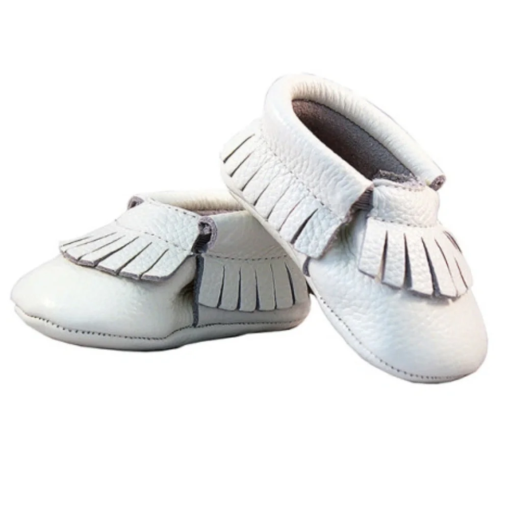 Soft Leather Baby Moccasins
